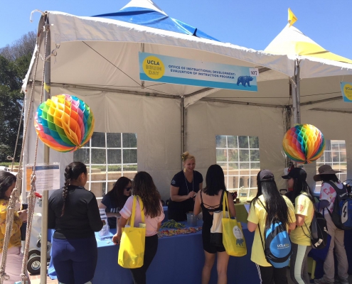 Office of Instructional Development Booth at Bruin Day